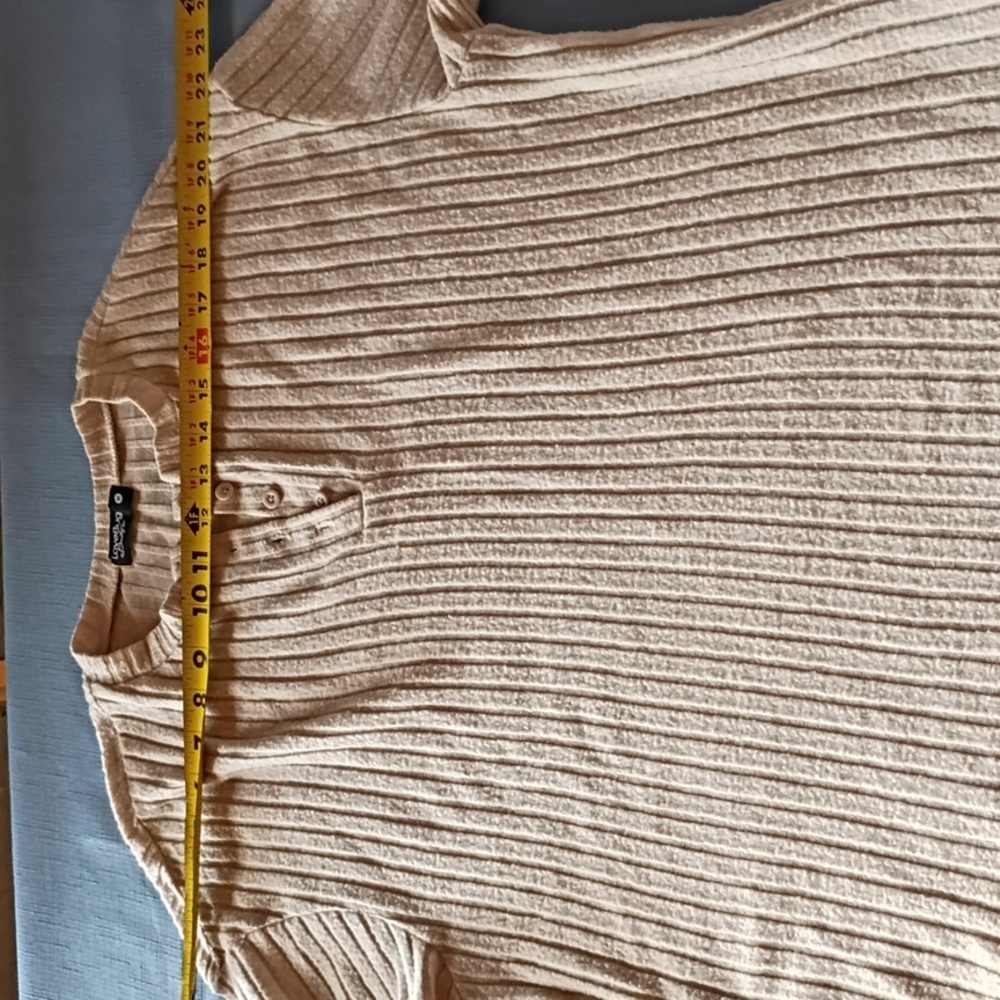 LoveBug Boutique Beige Ribbed Knit - Picture 9 of 11